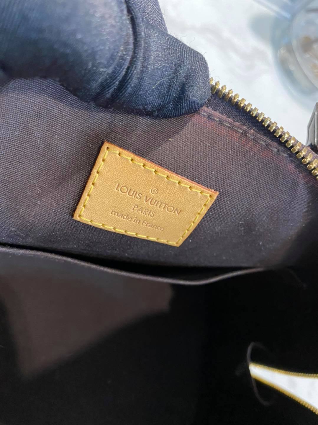 100% Authentic LV Vernis Sherwood PM Amarante Bag – Ann's Preloved
